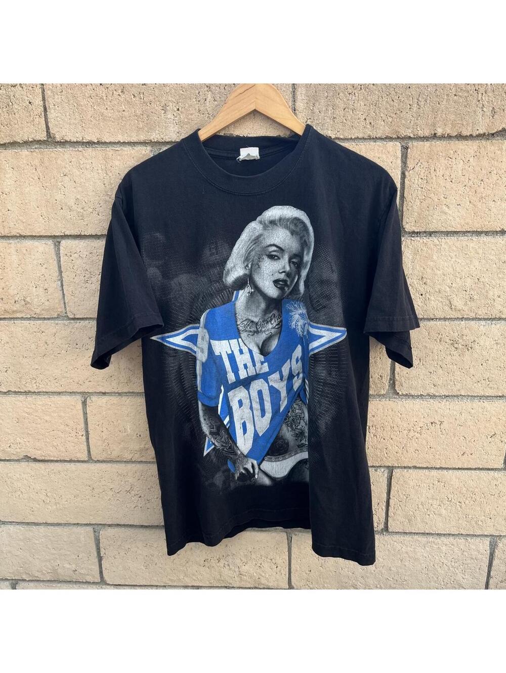 Vintage Y2K Dallas cowboys Marilyn Monroe graphic | size L